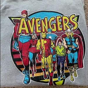 Marvel Avengers long sleeve T-shirt XL adult